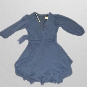 Light blue flowy dress